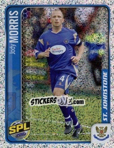 Sticker Jody Morris - Scottish Premier League 2009-2010 n. 427 - Panini
