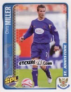 Figurina Chris Millar - Scottish Premier League 2009-2010 - Panini