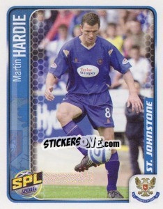 Figurina Martin Hardie - Scottish Premier League 2009-2010 - Panini