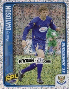 Sticker Murray Davidson - Scottish Premier League 2009-2010 n. 435 - Panini