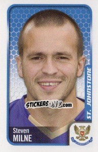 Sticker Steven Milne - Scottish Premier League 2009-2010 - Panini