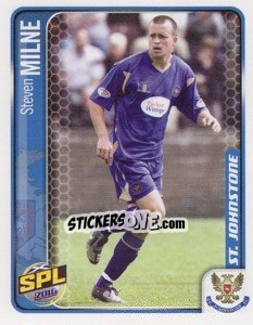 Sticker Steven Milne - Scottish Premier League 2009-2010 n. 437 - Panini