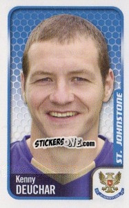 Sticker Kenny Deuchar - Scottish Premier League 2009-2010 n. 438 - Panini