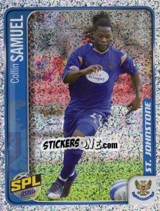 Sticker Collin Samuel - Scottish Premier League 2009-2010 n. 443 - Panini