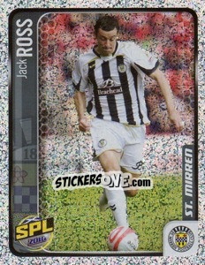 Figurina Jack Ross - Scottish Premier League 2009-2010 - Panini