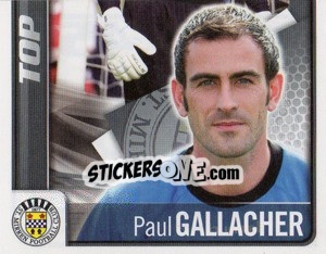 Figurina Paul Gallacher - Part 2 - Scottish Premier League 2009-2010 - Panini