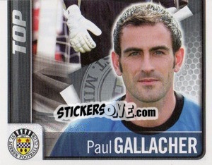 Figurina Paul Gallacher - Part 2 - Scottish Premier League 2009-2010 n. 454 - Panini