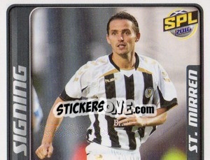 Cromo Lee Mair - Part 1 - Scottish Premier League 2009-2010 - Panini