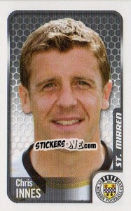 Sticker Chris Innes - Scottish Premier League 2009-2010 n. 463 - Panini