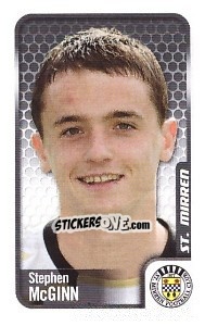 Sticker Stephen McGinn - Scottish Premier League 2009-2010 n. 465 - Panini