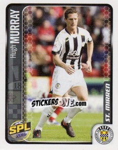 Sticker Hugh Murray - Scottish Premier League 2009-2010 n. 468 - Panini