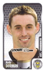 Sticker Andy Dorman - Scottish Premier League 2009-2010 n. 469 - Panini
