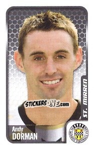 Cromo Andy Dorman - Scottish Premier League 2009-2010 - Panini