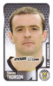 Cromo Steven Thomson - Scottish Premier League 2009-2010 - Panini