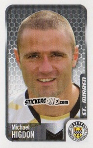 Sticker Michael Higdon - Scottish Premier League 2009-2010 n. 477 - Panini