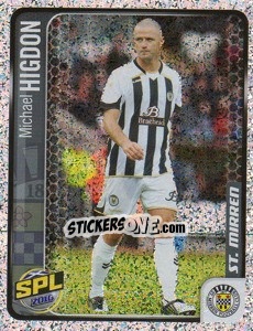 Sticker Michael Higdon - Scottish Premier League 2009-2010 - Panini