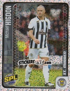 Sticker Michael Higdon - Scottish Premier League 2009-2010 n. 478 - Panini