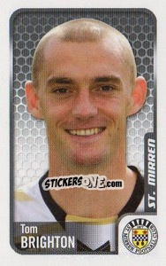 Figurina Tom Brighton - Scottish Premier League 2009-2010 - Panini