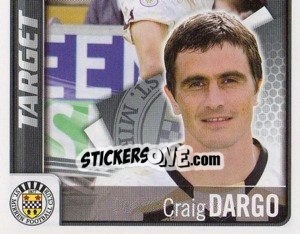 Figurina Craig Dargo - Part 2 - Scottish Premier League 2009-2010 - Panini