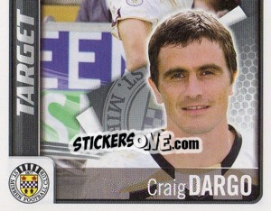 Figurina Craig Dargo - Part 2 - Scottish Premier League 2009-2010 n. 482 - Panini