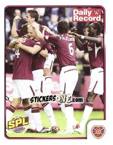 Sticker Brave Hearts! - Scottish Premier League 2009-2010 - Panini