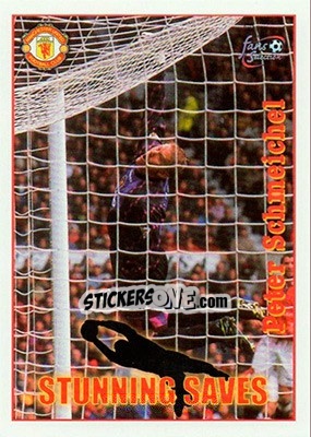 Sticker Peter Schmeichel - Manchester United Fans' Selection 1997-1998 n. 62 - Futera