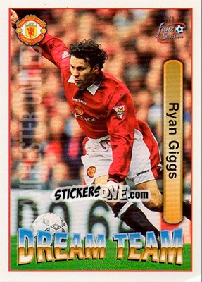 Sticker Ryan Giggs - Manchester United Fans' Selection 1997-1998 n. 72 - Futera