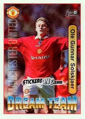 Cromo Ole Gunnar Solskjaer - Manchester United Fans' Selection 1997-1998 - Futera