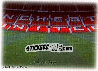 Cromo Old Trafford (puzzle 6) - Manchester United Fans' Selection 1997-1998 - Futera