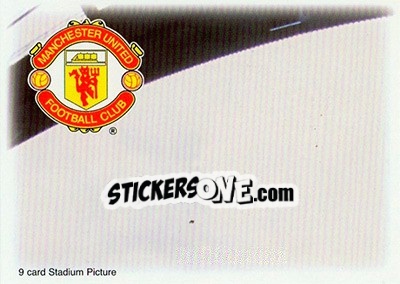 Sticker Old Trafford (puzzle 7) - Manchester United Fans' Selection 1997-1998 n. 88 - Futera
