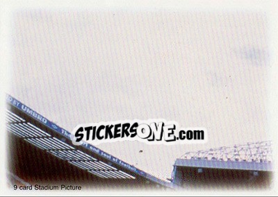 Sticker Old Trafford (puzzle 8) - Manchester United Fans' Selection 1997-1998 n. 89 - Futera