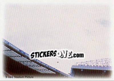 Sticker Old Trafford (puzzle 8) - Manchester United Fans' Selection 1997-1998 - Futera