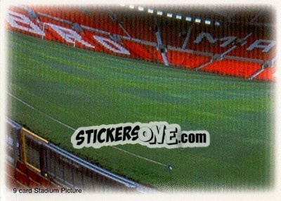 Sticker Old Trafford (puzzle 9) - Manchester United Fans' Selection 1997-1998 n. 90 - Futera