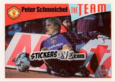 Figurina Peter Schmeichel - Manchester United Fans' Selection 1997-1998 - Futera