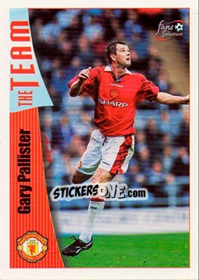 Sticker Gary Pallister - Manchester United Fans' Selection 1997-1998 n. 14 - Futera