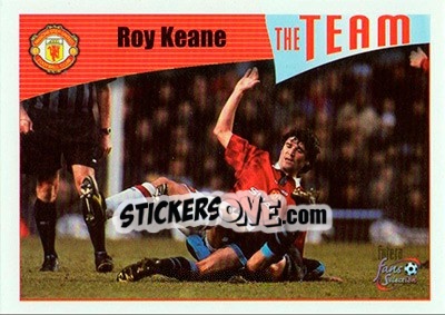 Cromo Roy Keane - Manchester United Fans' Selection 1997-1998 - Futera