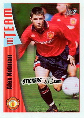 Sticker Alex Notman - Manchester United Fans' Selection 1997-1998 - Futera