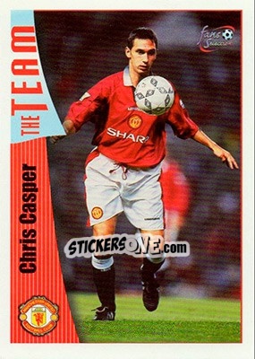 Sticker Chris Casper - Manchester United Fans' Selection 1997-1998 n. 34 - Futera