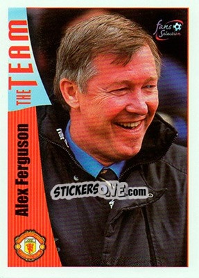 Sticker Alex Ferguson - Manchester United Fans' Selection 1997-1998 n. 35 - Futera