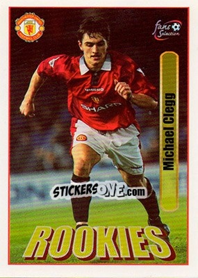 Cromo Michael Clegg - Manchester United Fans' Selection 1997-1998 - Futera