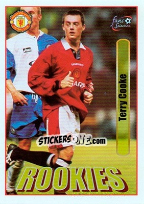 Sticker Terry Cooke - Manchester United Fans' Selection 1997-1998 - Futera