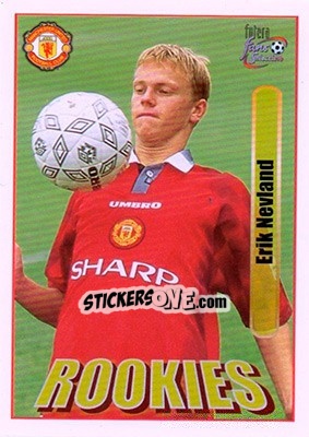 Sticker Erik Nevland - Manchester United Fans' Selection 1997-1998 - Futera