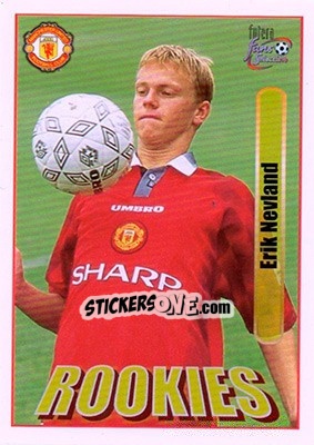 Sticker Erik Nevland - Manchester United Fans' Selection 1997-1998 n. 39 - Futera
