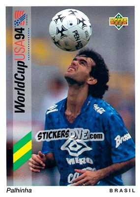 Sticker Palhinha - World Cup USA 1994. Preview English/Spanish - Upper Deck