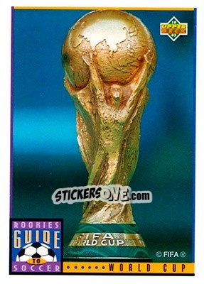 Sticker World Cup - World Cup USA 1994. Preview English/Spanish - Upper Deck