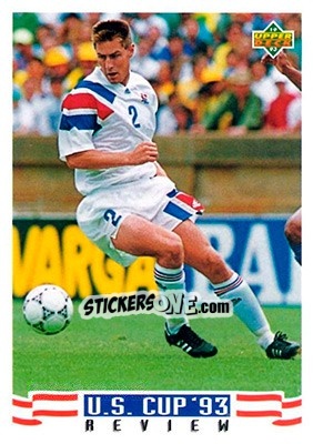 Sticker Mike Lapper - World Cup USA 1994. Preview English/Spanish n. 132 - Upper Deck