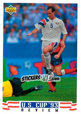 Figurina Thomas Dooley - World Cup USA 1994. Preview English/Spanish n. 137 - Upper Deck