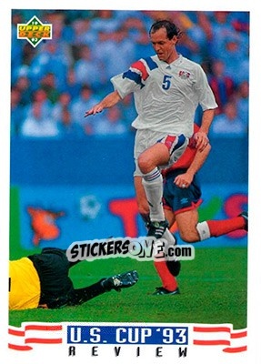 Cromo Thomas Dooley - World Cup USA 1994. Preview English/Spanish - Upper Deck