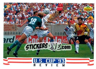 Sticker Tony Meola - World Cup USA 1994. Preview English/Spanish n. 141 - Upper Deck