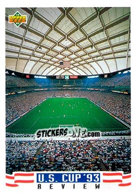Cromo Silverdome - World Cup USA 1994. Preview English/Spanish n. 145 - Upper Deck